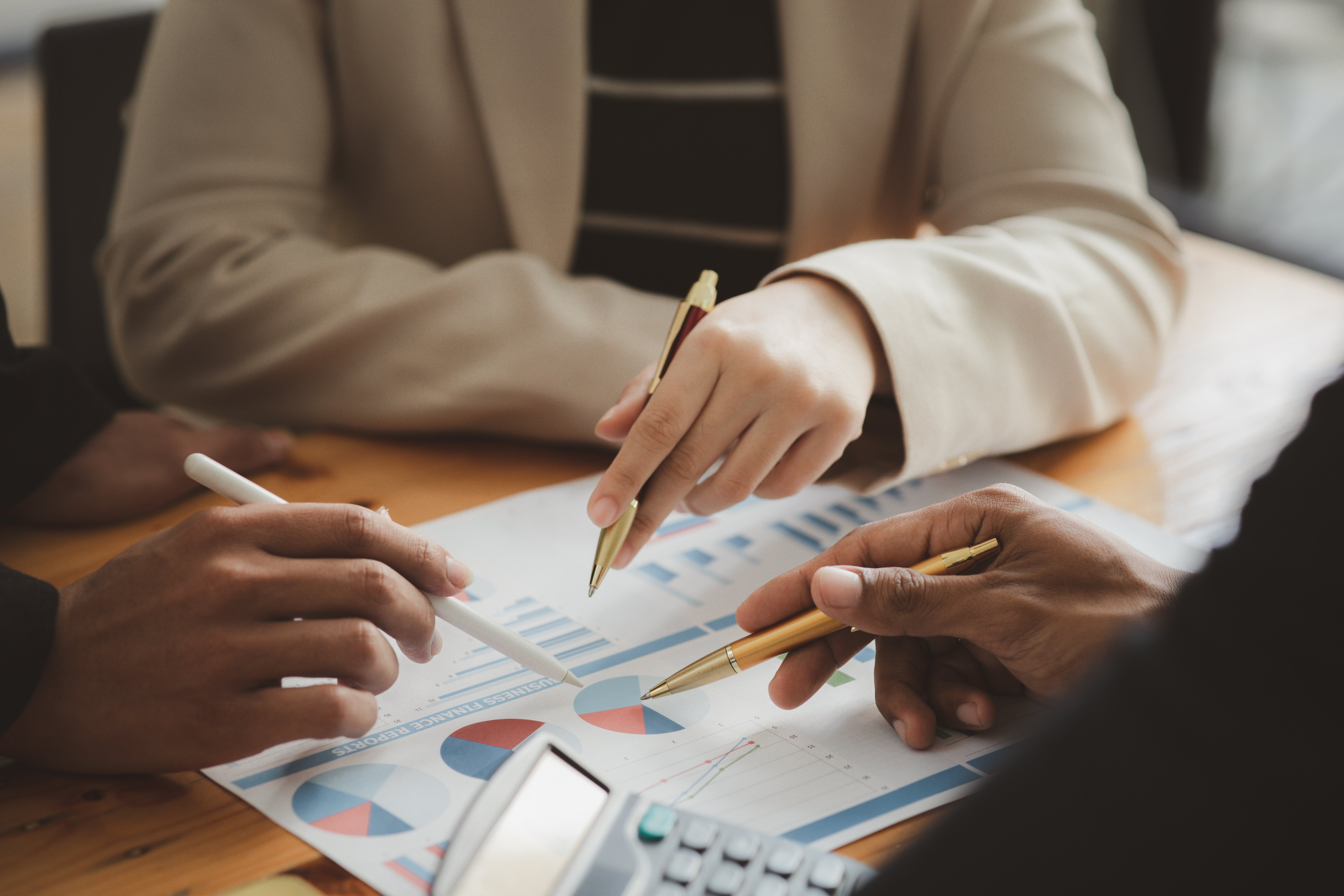 The sales department is having a monthly summary meeting to bring it to the department manager.